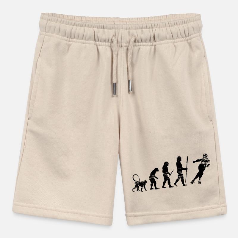 Entwicklung eines Rollschuhläufers Stanley/Stella Teenager Bio-Joggingshorts MINI BOLTER