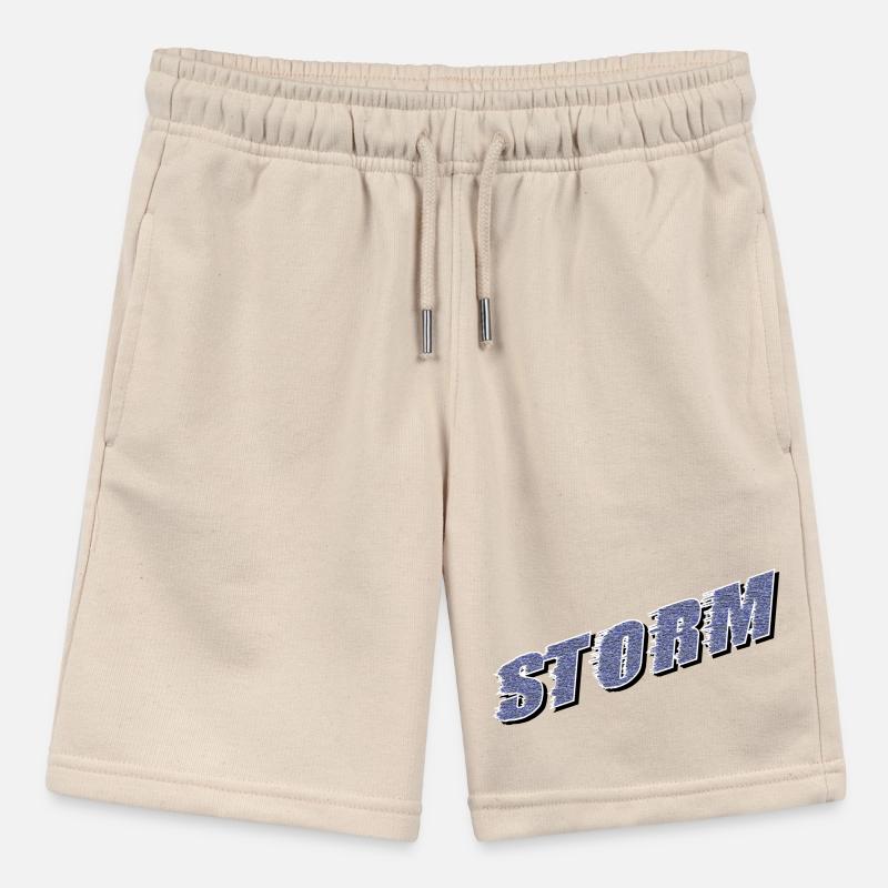 STORM Claim | Storm lettering Stanley/Stella MINI BOLTER Organic Teen Jogging Shorts