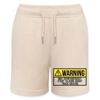 Lastwagenfahrer - Stanley/Stella Teenager Bio-Joggingshorts MINI BOLTER - Natur - Vorne