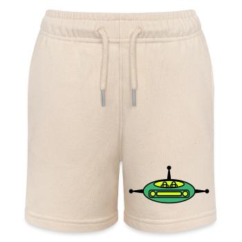 Raumgleiter - Stanley/Stella Teenager Bio-Joggingshorts MINI BOLTER - Natur - Vorne