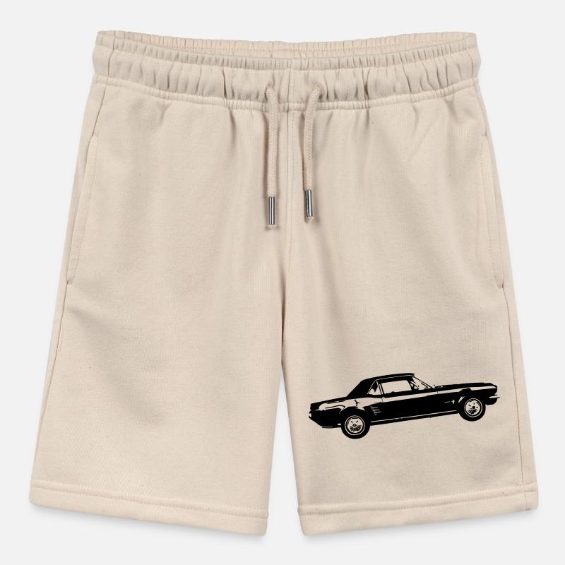 Oldtimer US Car Design Stanley/Stella Teenager Bio-Joggingshorts MINI BOLTER