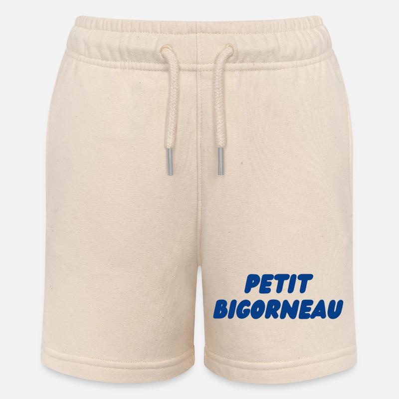 Petit Bigorneau - Short bio MINI BOLTER Stanley/Stella Ado - écru doux