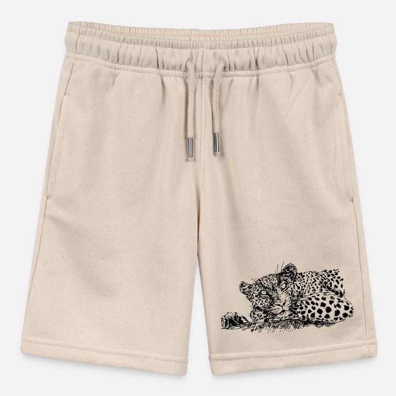 LEOPARDI Pantaloncini sportivi ecologici MINI BOLTER per ragazzi di Stanley/Stella