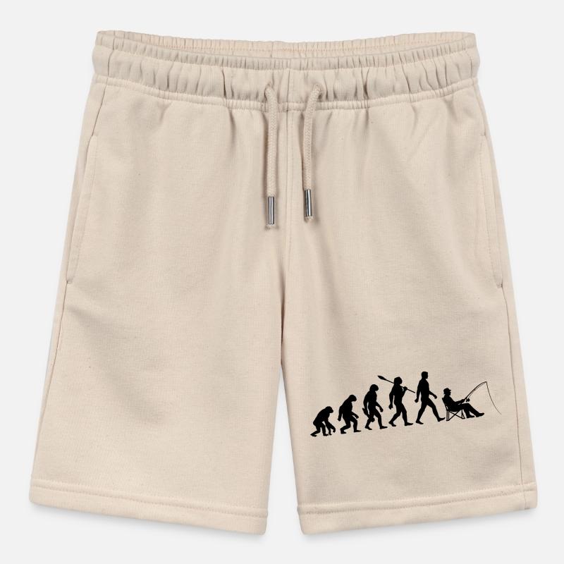 Evolution - Pêche, Cadeau de pêcheur Short bio MINI BOLTER Stanley/Stella Ado