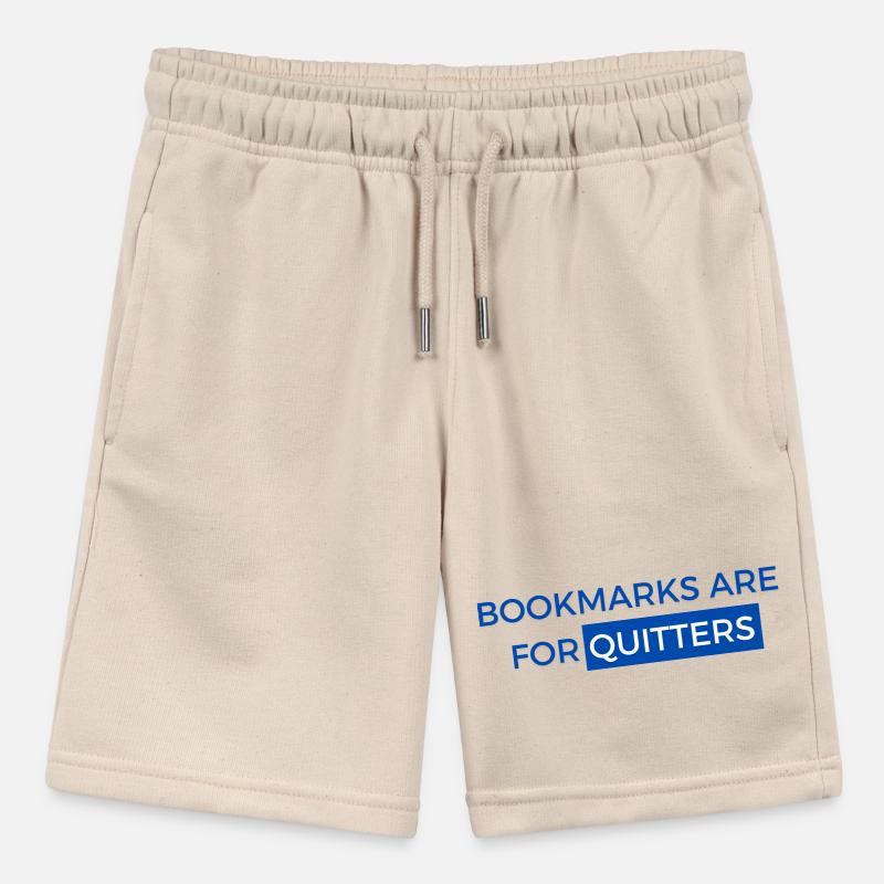 Bookmarks are for posters! Book Design Stanley/Stella MINI BOLTER Organic Teen Jogging Shorts