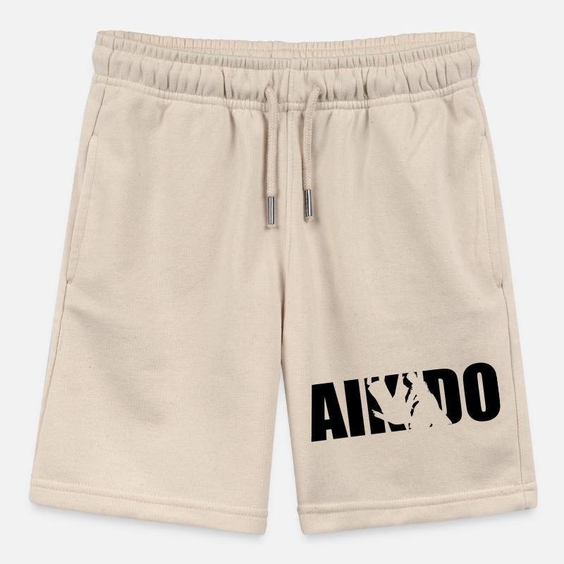 Classical Aikido Design – Calm & Strength Stanley/Stella MINI BOLTER Organic Teen Jogging Shorts