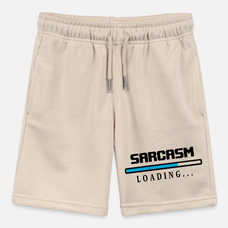 Sarcasm Loading Ladebalken Spruch Stanley/Stella Teenager Bio-Joggingshorts MINI BOLTER