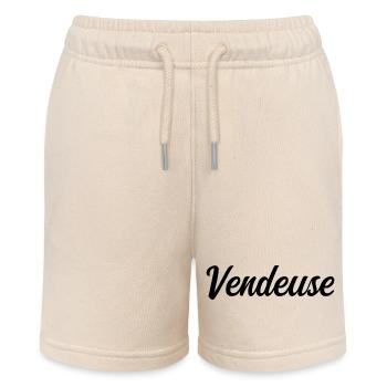 Beste Verkäuferin Retail Store Pro - Stanley/Stella Teenager Bio-Joggingshorts MINI BOLTER - Natur - Vorne