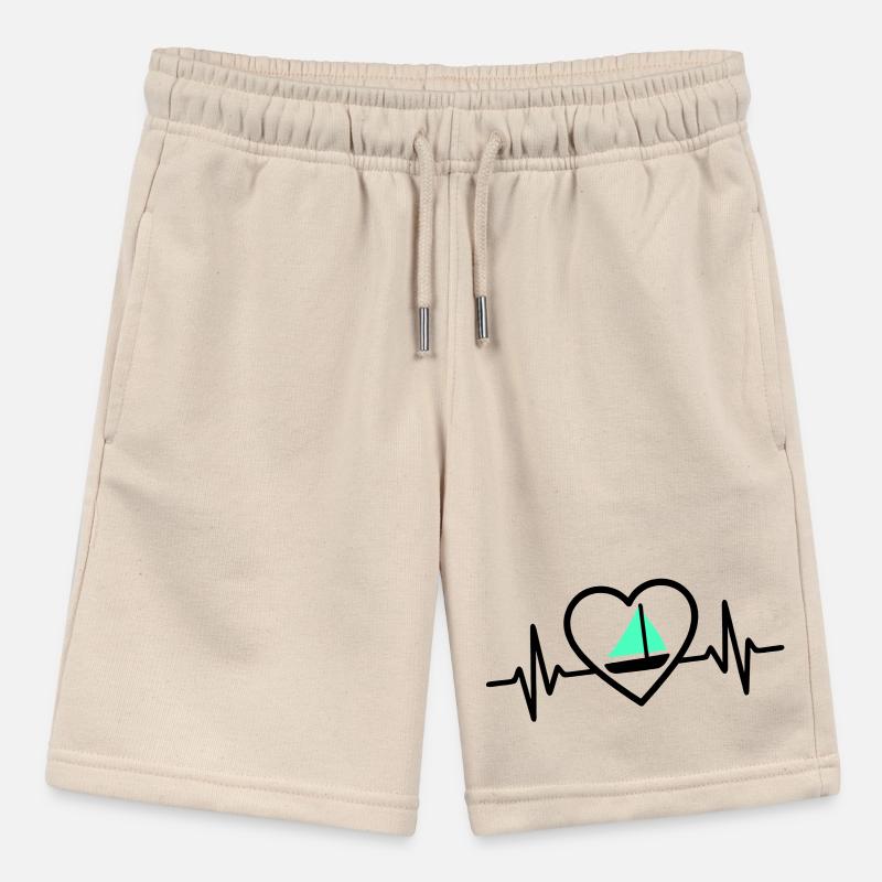 Herz Segeln – Leidenschaft Boot Stanley/Stella Teenager Bio-Joggingshorts MINI BOLTER