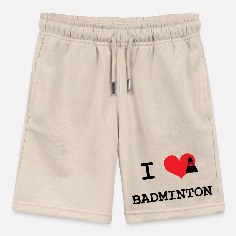 Ich liebe Badminton Stanley/Stella Teenager Bio-Joggingshorts MINI BOLTER