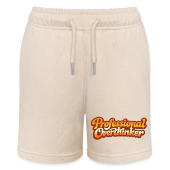 PROFESSIONAL OVERTHINKER VINTAGE - Stanley/Stella Teenager Bio-Joggingshorts MINI BOLTER - Natur - Vorne