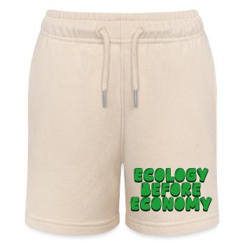 ecology before economy - Stanley/Stella MINI BOLTER Organic Teen Jogging Shorts - soft Ecru - Front