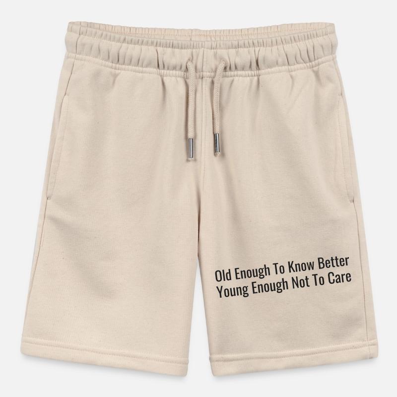 Old enough, let us know – young enough, it doesn't matter Stanley/Stella MINI BOLTER Organic Teen Jogging Shorts