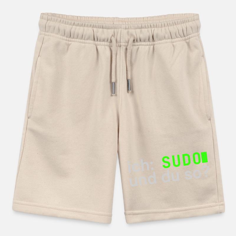 ich: SUDO und du so? Linux Spruch - Programmierer Stanley/Stella Teenager Bio-Joggingshorts MINI BOLTER