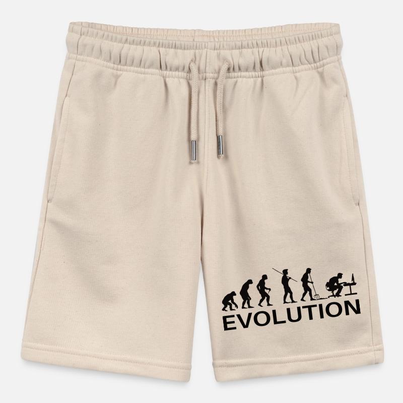 Evolution Gamer | Computer Freak Nerd PC Stanley/Stella Teenager Bio-Joggingshorts MINI BOLTER