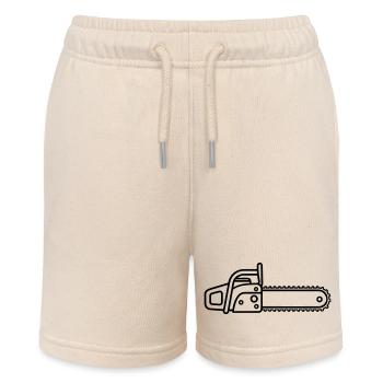 chainsaw - Stanley/Stella MINI BOLTER Organic Teen Jogging Shorts - soft Ecru - Front