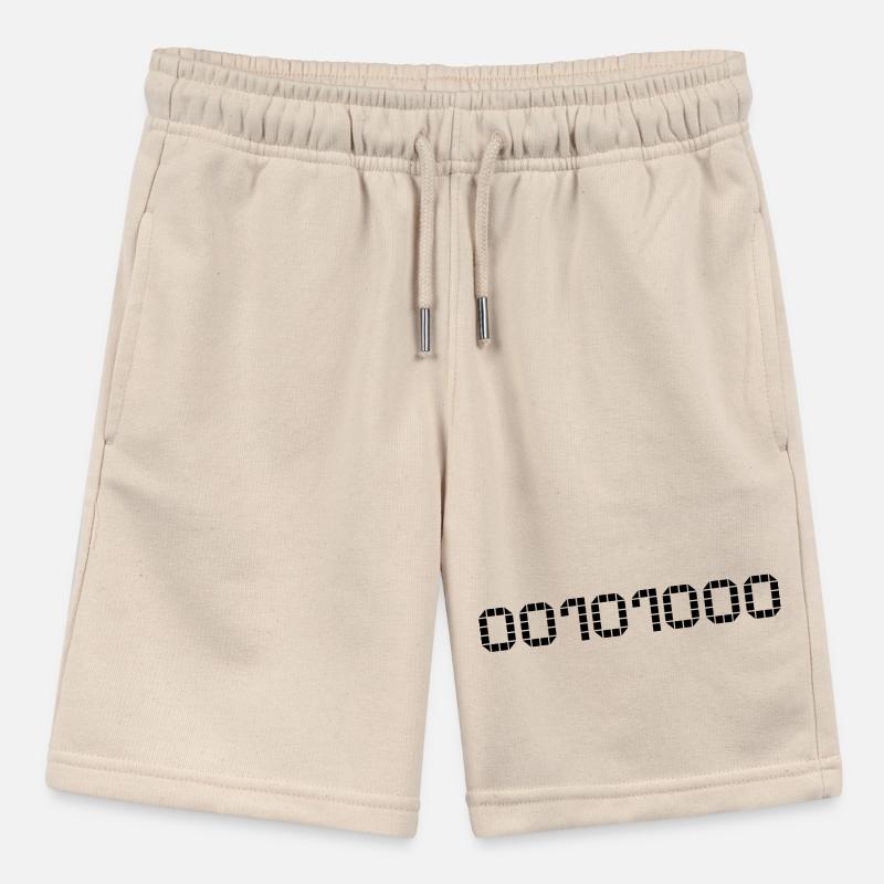 Binary notation - 40 Stanley/Stella MINI BOLTER Organic Teen Jogging Shorts