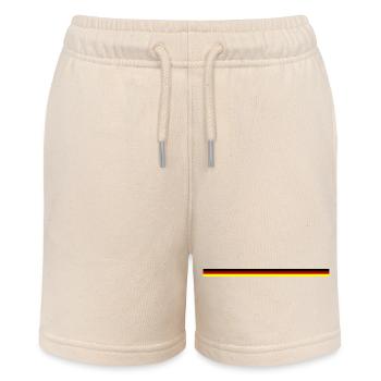 Flag Germany - Stanley/Stella MINI BOLTER Organic Teen Jogging Shorts - soft Ecru - Front