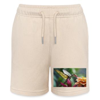 Ein realistischer majestätischer kleiner süßer Drache - Stanley/Stella Teenager Bio-Joggingshorts MINI BOLTER - Natur - Vorne