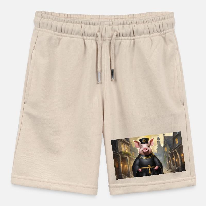 Pun ambiguous german expression – Schweinepriester Stanley/Stella MINI BOLTER Organic Teen Jogging Shorts