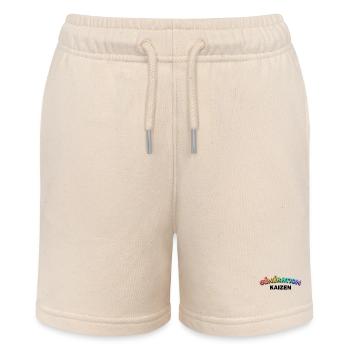 GENERATION KAIZEN XL - Stanley/Stella Teenager Bio-Joggingshorts MINI BOLTER - Natur - Vorne