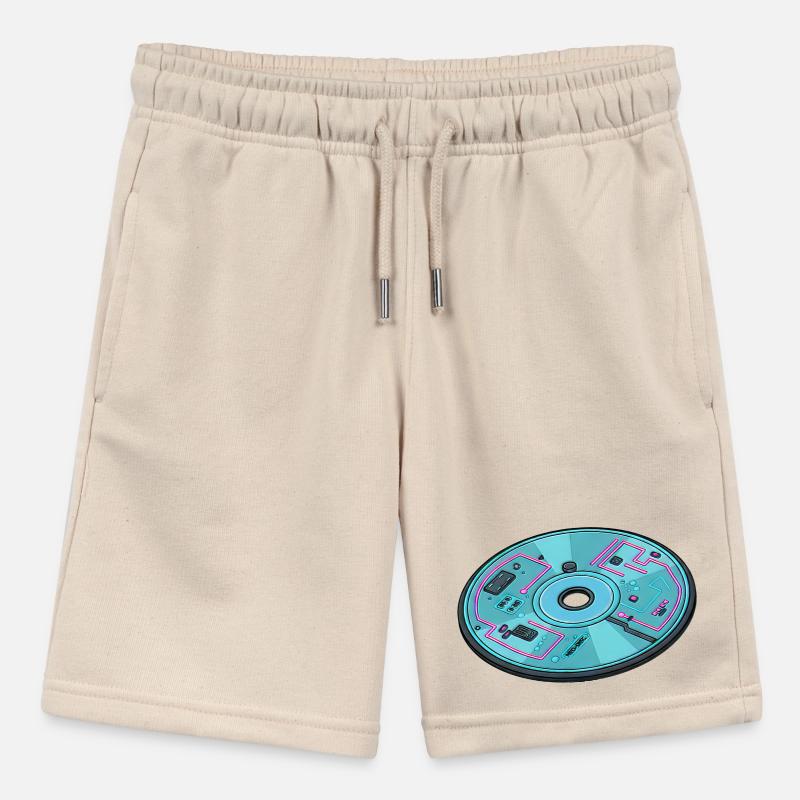 Digitale Zukunft Computer 90er Retro Design Stanley/Stella Teenager Bio-Joggingshorts MINI BOLTER