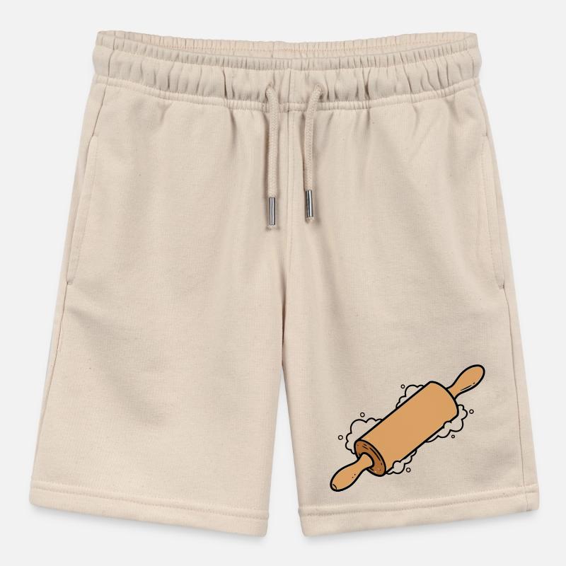 Rolling Pin Rolling Dough Roll Baking Stanley/Stella MINI BOLTER Organic Teen Jogging Shorts