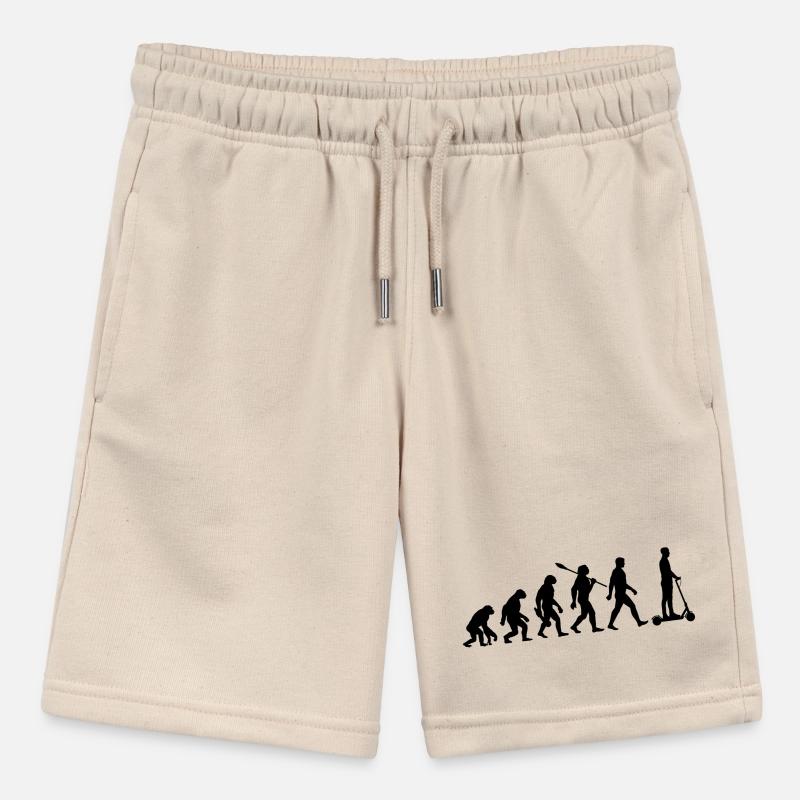 Evolution E-Scooter, Electric Scooter with Battery Stanley/Stella MINI BOLTER Organic Teen Jogging Shorts