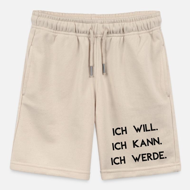 Ich will ich kann ich werde Stanley/Stella Teenager Bio-Joggingshorts MINI BOLTER