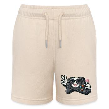 Kawaii WWII-Spielcontroller - Stanley/Stella Teenager Bio-Joggingshorts MINI BOLTER - Natur - Vorne