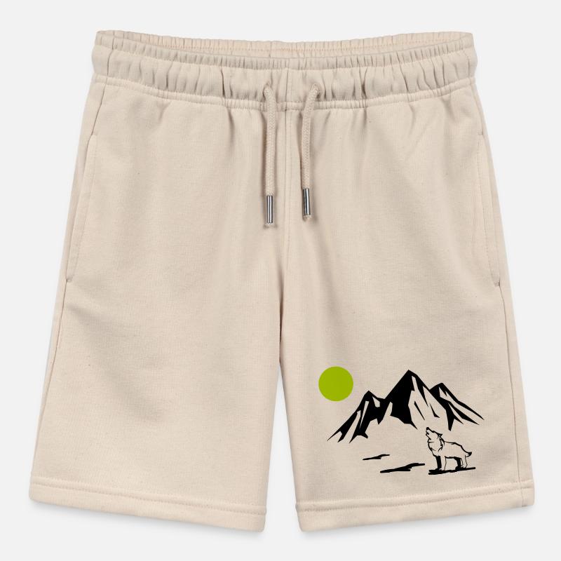 Wolf Full Moon Stanley/Stella MINI BOLTER Organic Teen Jogging Shorts