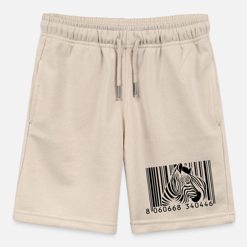 Barcode Zebra Stanley/Stella Teenager Bio-Joggingshorts MINI BOLTER