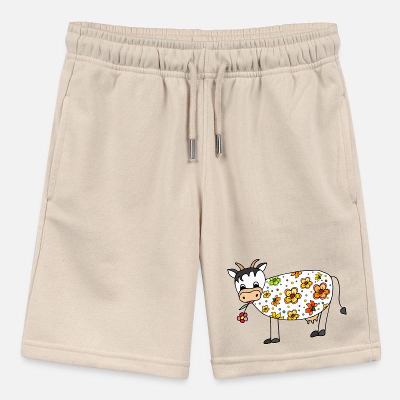 Cow Stanley/Stella MINI BOLTER Organic Teen Jogging Shorts