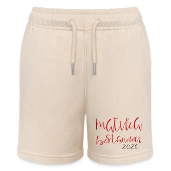 Matura bestanden - Stanley/Stella Teenager Bio-Joggingshorts MINI BOLTER - Natur - Vorne