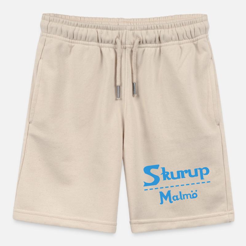 Skurup – Malmö Sky Blue Design Stanley/Stella MINI BOLTER Organic Teen Jogging Shorts