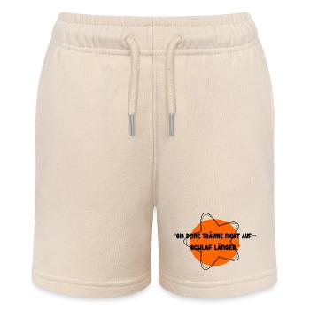 Schlaf länger, Träume frei - Stanley/Stella Teenager Bio-Joggingshorts MINI BOLTER - Natur - Vorne