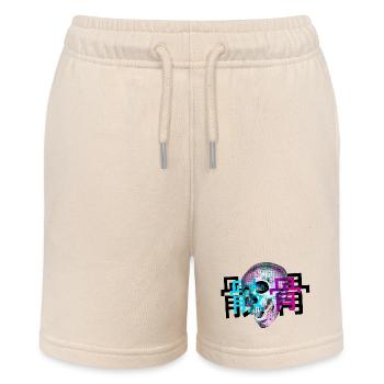 Gaikotsu - Stanley/Stella Teenager Bio-Joggingshorts MINI BOLTER - Natur - Vorne