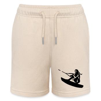 Wakeboarding - Stanley/Stella Teenager Bio-Joggingshorts MINI BOLTER - Natur - Vorne