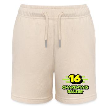 Complaining Charentais - Stanley/Stella MINI BOLTER Organic Teen Jogging Shorts - soft Ecru - Front
