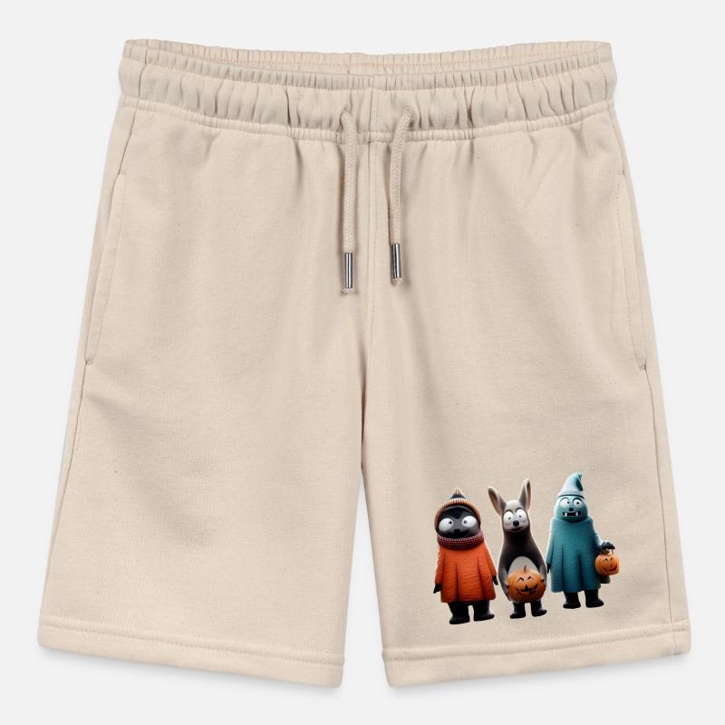 Gruseliges Süßes oder Saures – Halloween Wooligans Stanley/Stella Teenager Bio-Joggingshorts MINI BOLTER