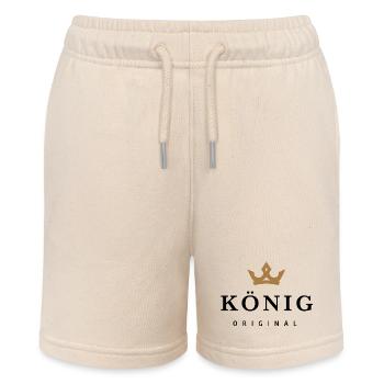 King - Stanley/Stella MINI BOLTER Organic Teen Jogging Shorts - soft Ecru - Front