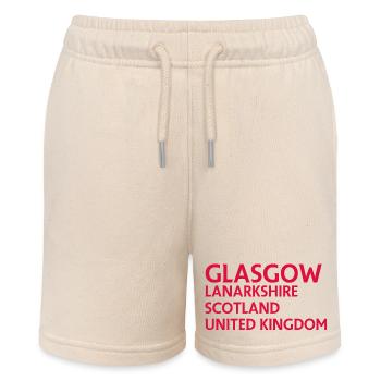 Glasgow – Scotland Textdesign - Short bio MINI BOLTER Stanley/Stella Ado - écru doux - Devant