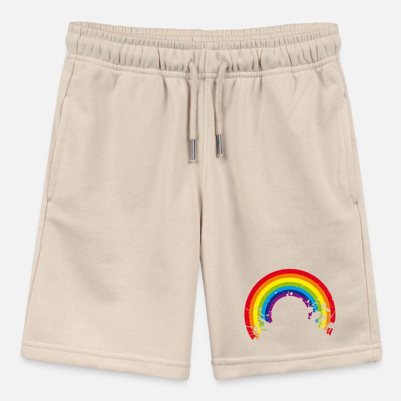rainbow regenbogen Stanley/Stella Teenager Bio-Joggingshorts MINI BOLTER