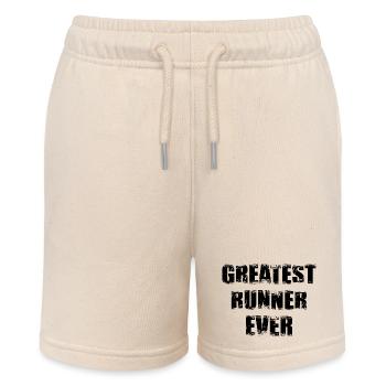 Great runner - Stanley/Stella MINI BOLTER Organic Teen Jogging Shorts - soft Ecru - Front