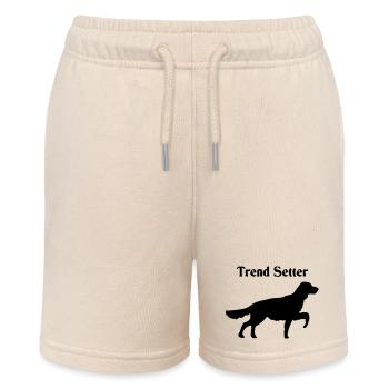 Trend Setter - Stanley/Stella MINI BOLTER Organic Teen Jogging Shorts - soft Ecru - Front