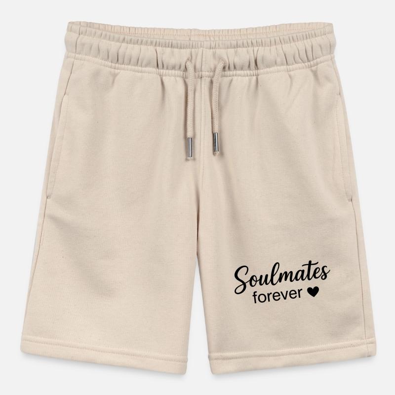 Eternal Souls Boho Scripture Design Stanley/Stella MINI BOLTER Organic Teen Jogging Shorts