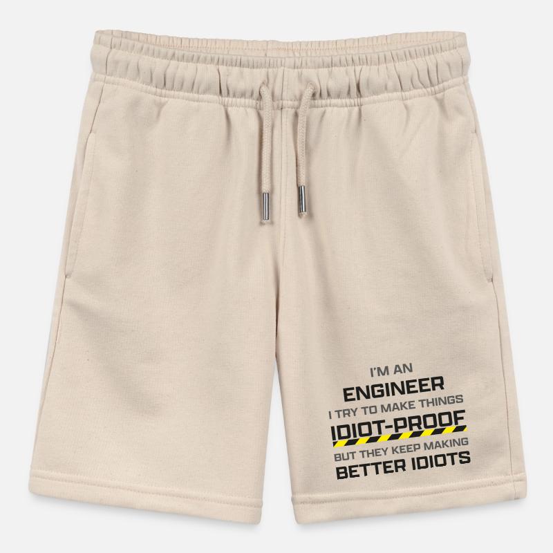 Engineer: making thinks idiot-proof Stanley/Stella MINI BOLTER Organic Teen Jogging Shorts