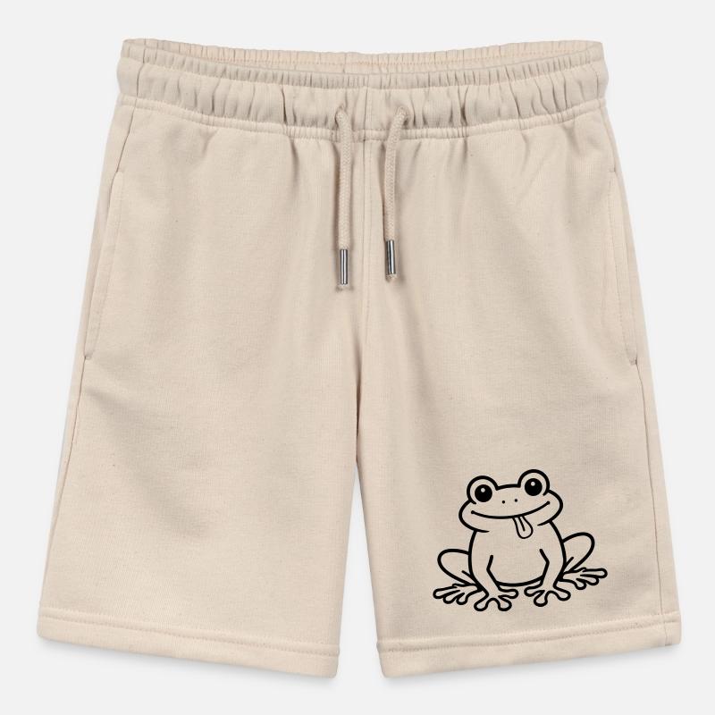 Toad Comic Frog Stanley/Stella MINI BOLTER Organic Teen Jogging Shorts