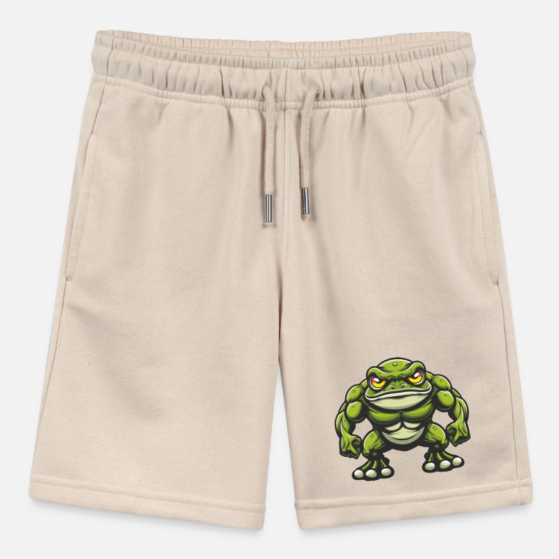 Frog Comic Stanley/Stella MINI BOLTER Organic Teen Jogging Shorts