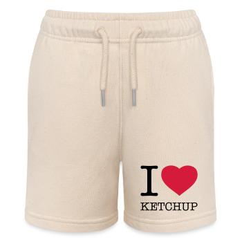 I LOVE KETCHUP - Stanley/Stella Teenager Bio-Joggingshorts MINI BOLTER - Natur - Vorne